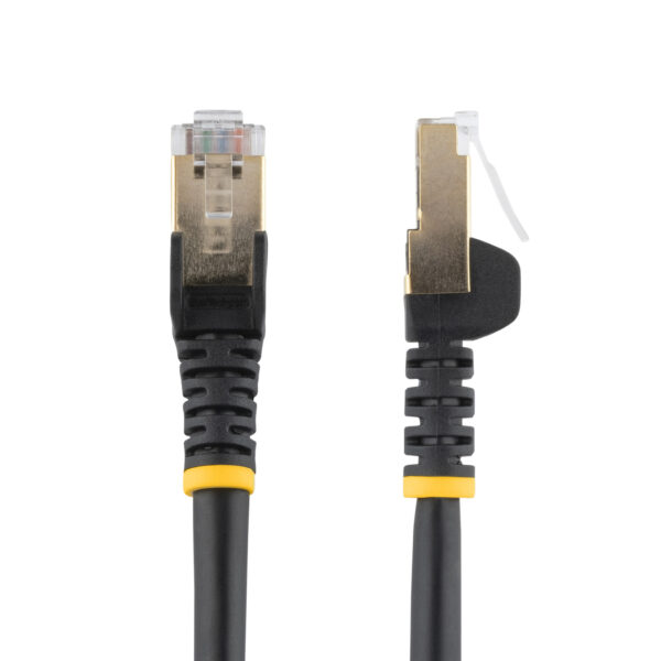 StarTech.com 3m zwart Cat6a Ethernet netwerkkabel shielded (STP) Cat6a patchkabel Cat 6a