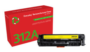Everyday ™ Geel Remanufactured Toner van Xerox compatible met HP 312A (CF382A), Standaard capaciteit