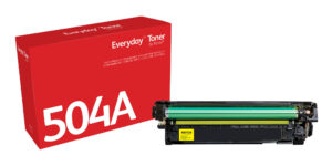 Everyday Geel Toner compatibel met HP 504A (CE252A), Standaard capaciteit