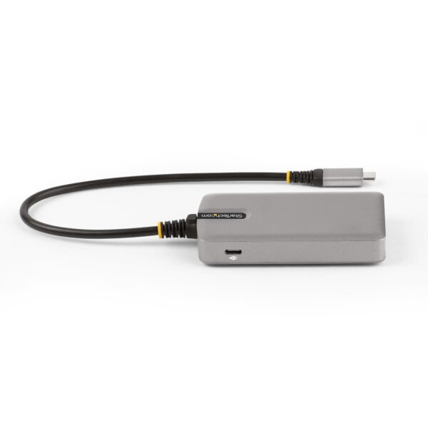 StarTech.com 4-Port USB-C Hub met USB-C DP Alt Mode Video Output 4K 60Hz, 3x USB-A, 1x USB Type-C, 100W Power Delivery Pass-Thro - Afbeelding 4