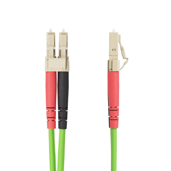 StarTech.com 15m LC naar LC (UPC) OM5 Multimode Glasvezelkabel, 50/125µm Duplex LOMMF/VCSEL Zipcord Fiber, 40G/100G Netwerken, B - Afbeelding 2