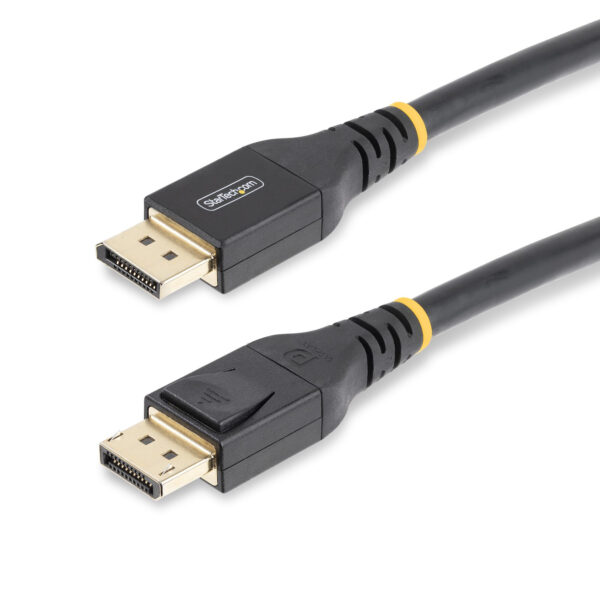 StarTech.com 10m VESA Gecertificeerde Actieve DisplayPort 1.4 Kabel, DP8K DisplayPort Kabel met HBR3, HDR10, MST, DSC 1.2, HDCP