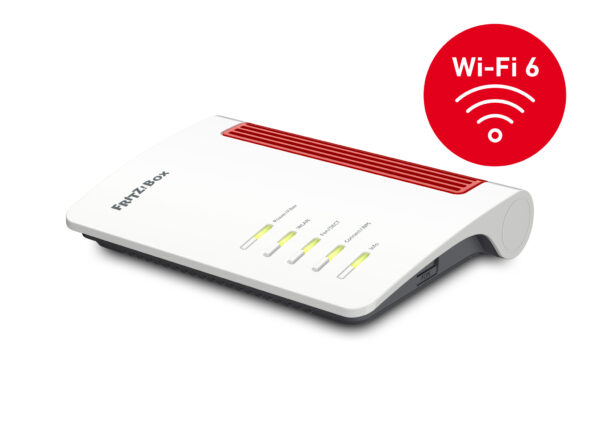 FRITZ!Box 5530 Fiber Edition Internation draadloze router 2.5 Gigabit Ethernet Dual-band (2.4 GHz / 5 GHz) Wit