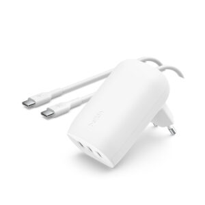 Belkin BoostCharge Laptop, Smartphone, Universeel Wit AC Snel opladen Binnen