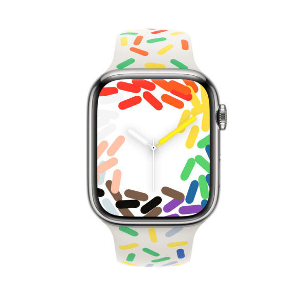 Apple MUQ43ZM/A slimme draagbare accessoire Band Meerkleurig Fluorelastomeer - Afbeelding 3