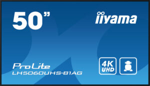 iiyama LH5060UHS-B1AG beeldkrant Digitaal A-kaart 125,7 cm (49.5") LED Wifi 500 cd/m² 4K Ultra HD Zwart Type processor Android 1
