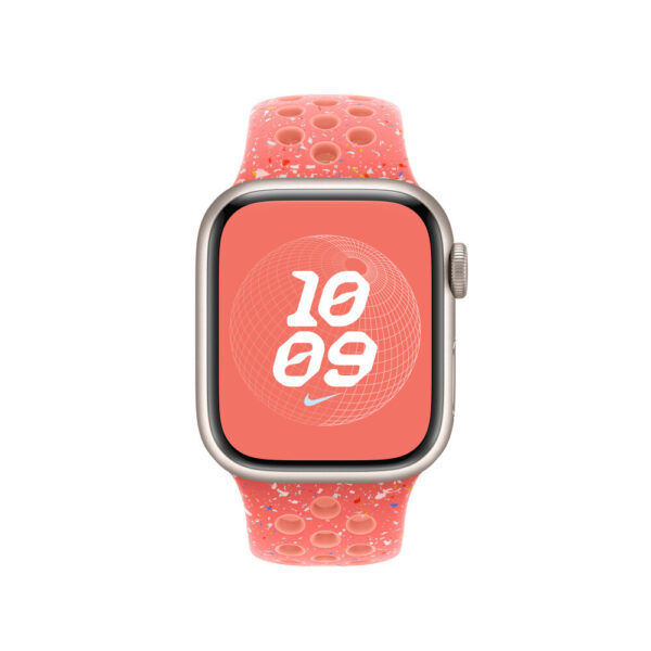 Apple MUUX3ZM/A slimme draagbare accessoire Band Koraal Aluminium, Fluorelastomeer - Afbeelding 3