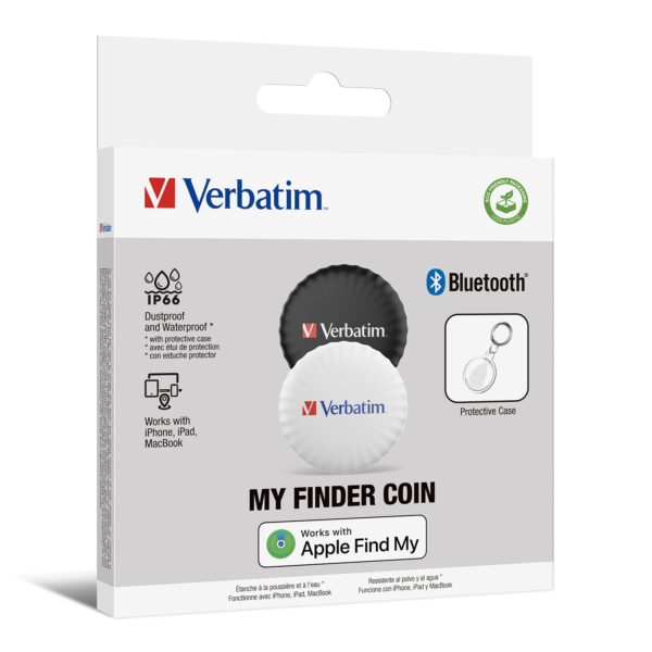 Verbatim My Finder Coin Bluetooth Tracker - verpakking met 2 trackers - Afbeelding 4