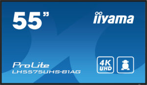 iiyama LH5575UHS-B1AG beeldkrant Digitale signage flatscreen 138,7 cm (54.6") LCD Wifi 500 cd/m² 4K Ultra HD Zwart Type processo