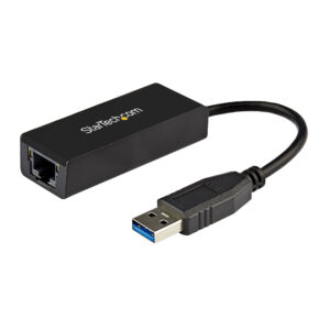 StarTech.com USB 3.0 naar Gigabit Ethernet Netwerk Adapter, 10/100/1000 Mbps, USB naar RJ45, USB 3.0 naar LAN Adapter, USB 3.0 E