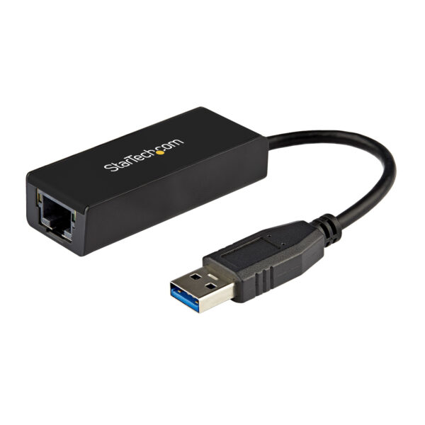 StarTech.com USB 3.0 naar Gigabit Ethernet Netwerk Adapter, 10/100/1000 Mbps, USB naar RJ45, USB 3.0 naar LAN Adapter, USB 3.0 E
