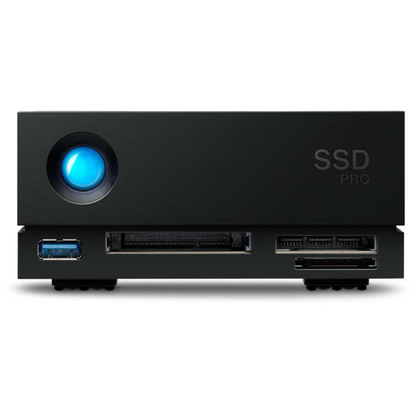 LaCie 1big Dock Pro Thunderbolt technologie 4 TB USB Type-A 3.2 Gen 1 (3.1 Gen 1) Zwart