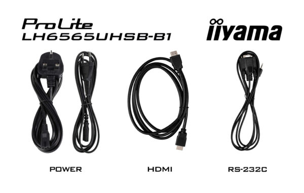 iiyama ProLite Digitale signage flatscreen 163,8 cm (64.5") LCD Wifi 500 cd/m² 4K Ultra HD Zwart Type processor Android 11 24/7 - Afbeelding 16