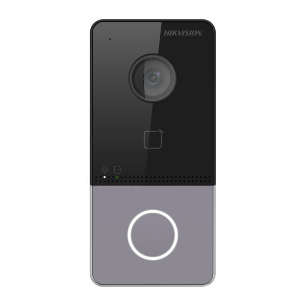 Hikvision DS-KV6113-WPE1(C) intercomsysteem 2 MP Zwart, Grijs