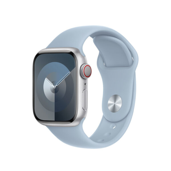 Apple Sportbandje - Lichtblauw (41 mm) - S/M - Afbeelding 2