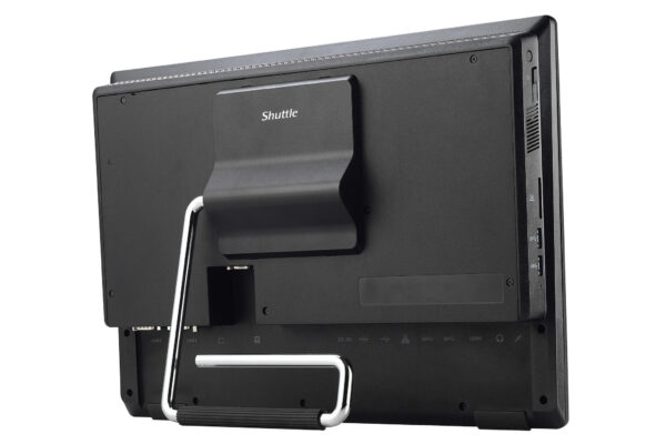 Shuttle All-In-One Barebone P52U, 15.6" Multi-Touch-Screen, Celeron 5205U, ventilatorloos , 24/7 permanent gebruik - Afbeelding 6