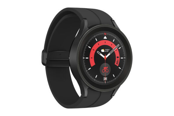 Samsung Galaxy Watch5 Pro 3,56 cm (1.4") OLED 45 mm Digitaal 450 x 450 Pixels Touchscreen Zwart Wifi GPS - Afbeelding 3