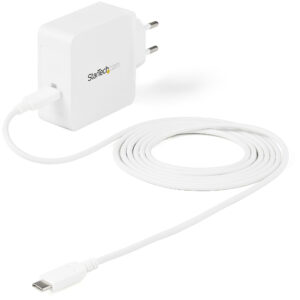 StarTech.com USB C Oplader- USB C Laptop Lader / Snellader - 60W PD - 2m Kabel - Universele Compacte Type C Power Adapter - Dell