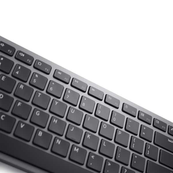 DELL KB700 toetsenbord Kantoor RF-draadloos + Bluetooth AZERTY Belgisch Grijs - Afbeelding 6