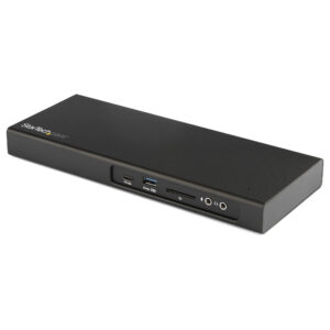 StarTech.com Dual 4K 60Hz monitor Thunderbolt™ 3 dock - PCIe M.2 en SD kaartlezer