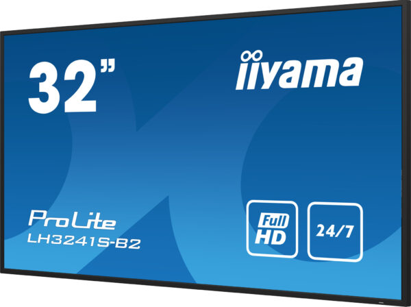 iiyama LH3241S-B2 beeldkrant Kiosk-ontwerp 80 cm (31.5") LED 350 cd/m² Full HD Zwart 24/7 - Afbeelding 7