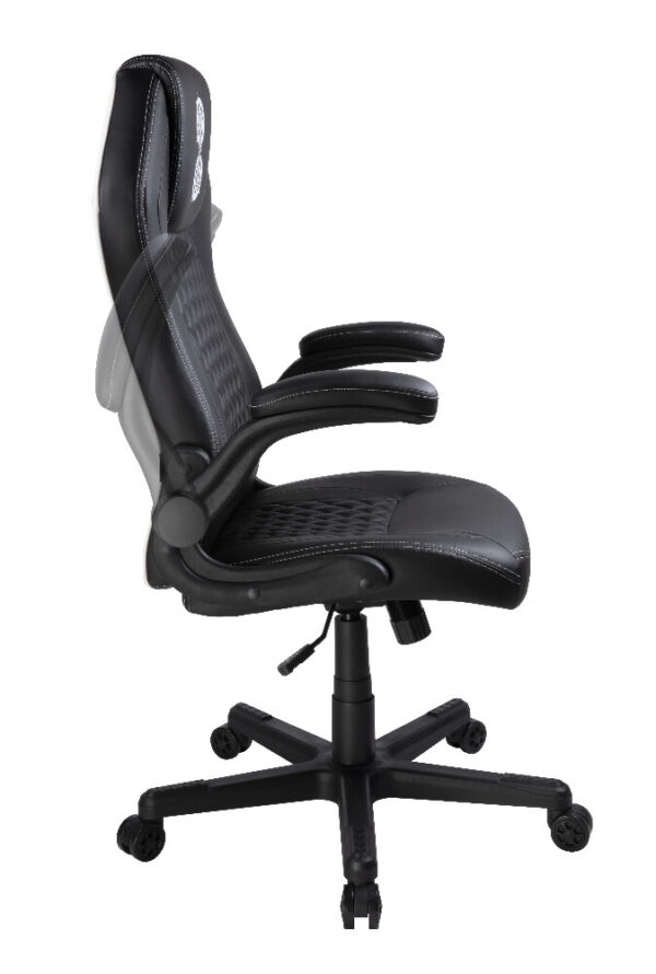 Konix 78441120436 gamestoel Gaming leunstoel Gecapitonneerde zitting Zwart - Afbeelding 2