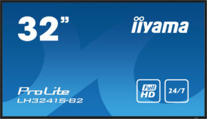 iiyama LH3241S-B2 beeldkrant Kiosk-ontwerp 80 cm (31.5") LED 350 cd/m² Full HD Zwart 24/7