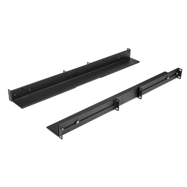 StarTech.com 1U 19" Server Rack Rails, Verstelbare Diepte (61 tot 91cm), Universeel 4 Post Rack Mount Rails, Mounting Rail Kit v