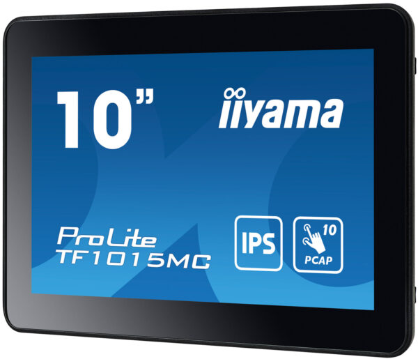 iiyama TF1015MC-B3 beeldkrant Interactief flatscreen 25,6 cm (10.1") LED 500 cd/m² HD Zwart Touchscreen - Afbeelding 4