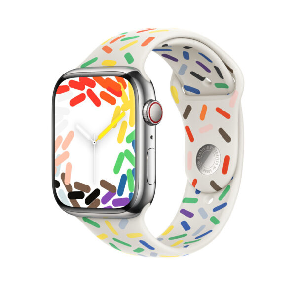 Apple MUQ43ZM/A slimme draagbare accessoire Band Meerkleurig Fluorelastomeer - Afbeelding 2