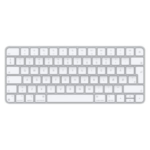 Apple Magic toetsenbord Universeel USB + Bluetooth Deens Aluminium, Wit