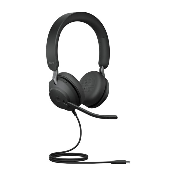 Jabra 24189-999-899 hoofdtelefoon/headset Bedraad Hoofdband Oproepen/muziek USB Type-C Zwart - Afbeelding 2