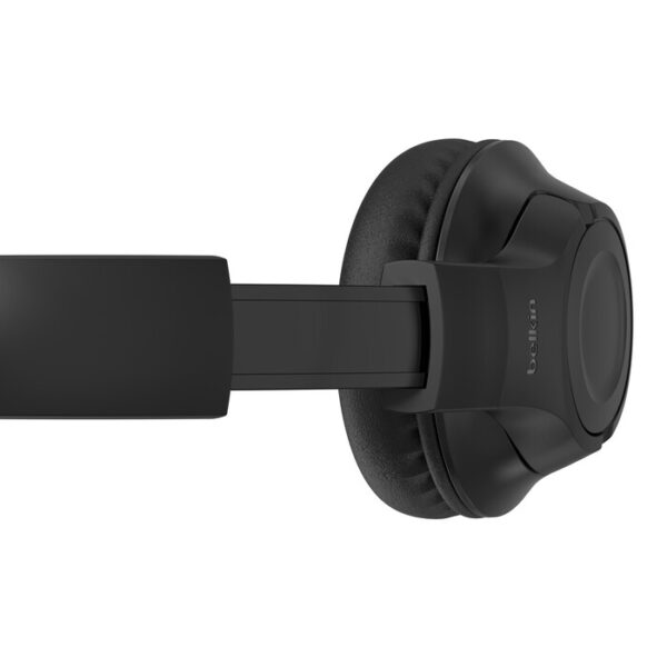 Belkin SOUNDFORM INSPIRE Headset Bedraad en draadloos Hoofdband Oproepen/muziek USB Type-C Bluetooth Zwart - Afbeelding 4