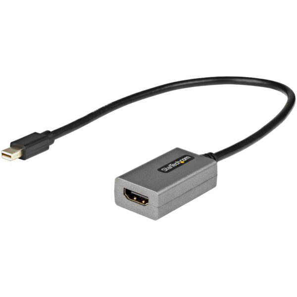 StarTech.com Mini DisplayPort naar HDMI Adapter, mDP naar HDMI Adapter Dongle, 1080p, mDP 1.2 naar HDMI Monitor/Scherm, Video Co