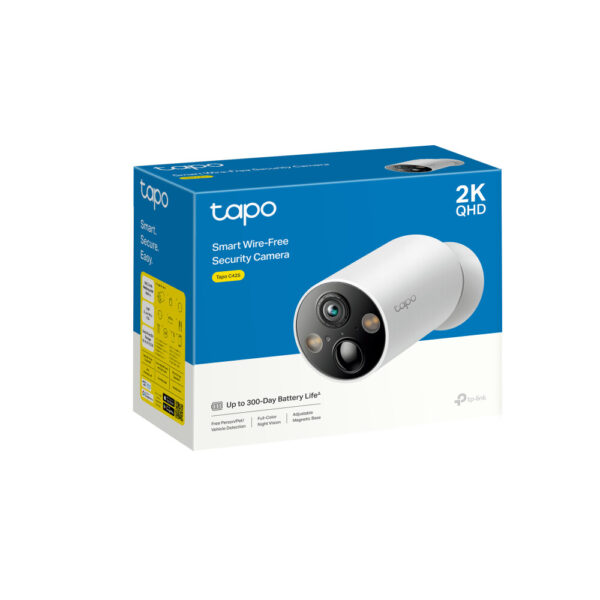 TP-Link Tapo C425 Kogel (vorm) IP-beveiligingscamera Buiten 2560 x 1440 Pixels Plafond/muur - Afbeelding 4