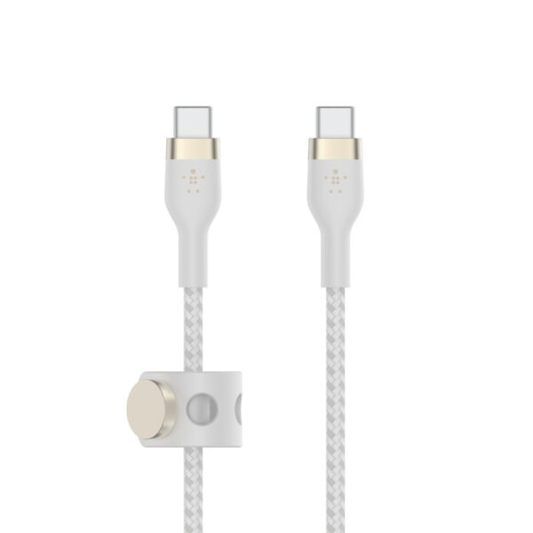 Belkin BOOST↑CHARGE PRO Flex USB-kabel USB 2.0 3 m USB C Wit