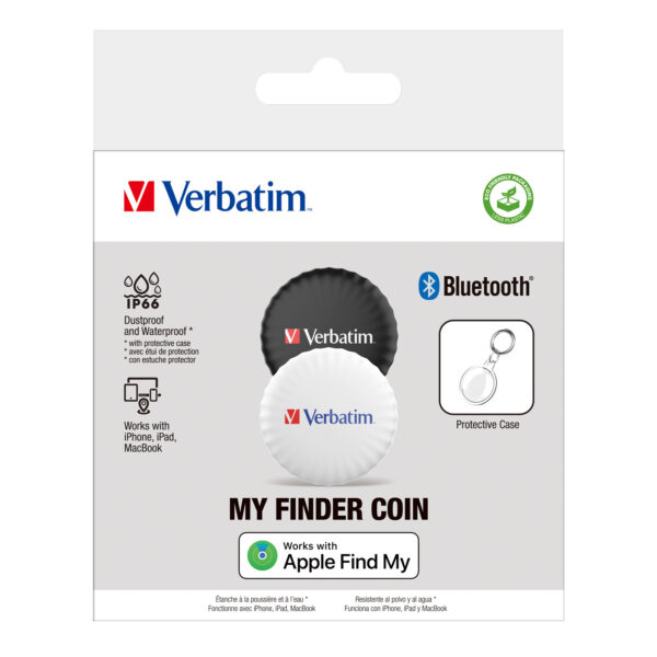 Verbatim My Finder Coin Bluetooth Tracker - verpakking met 2 trackers - Afbeelding 3