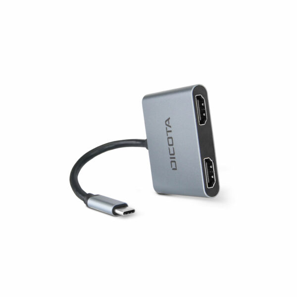 DICOTA D32063 dockingstation voor mobiel apparaat Tablet/smartphone/laptop Zilver - Afbeelding 3