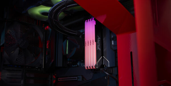 Kingston Technology FURY Beast 64GB 3200MT/s DDR4 CL16 DIMM (Sets van 4) 1Gx8 RGB - Afbeelding 5