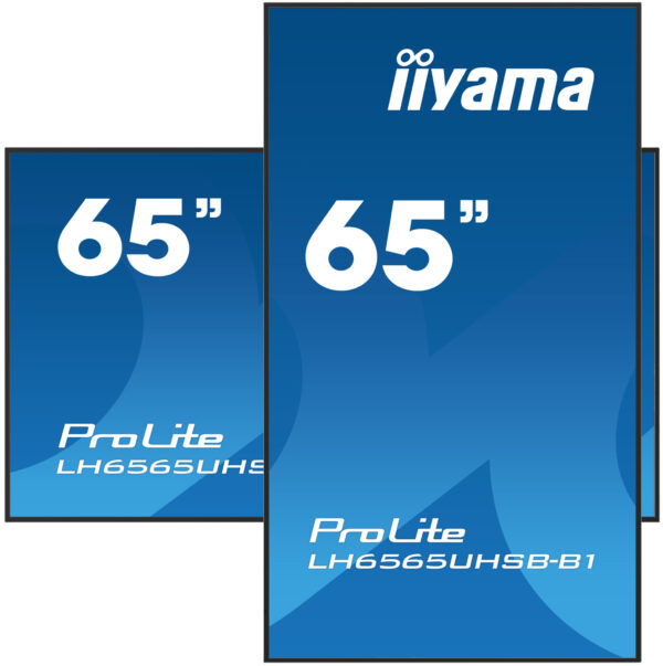 iiyama ProLite Digitale signage flatscreen 163,8 cm (64.5") LCD Wifi 500 cd/m² 4K Ultra HD Zwart Type processor Android 11 24/7 - Afbeelding 12