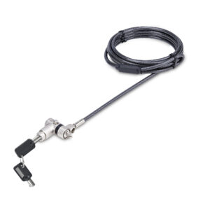 StarTech.com 2m Universeel Laptop Kabelslot, Anti-diefstal Kabelslot, Security Kabel voor Notebook Compatibel met Noble Wedge&re