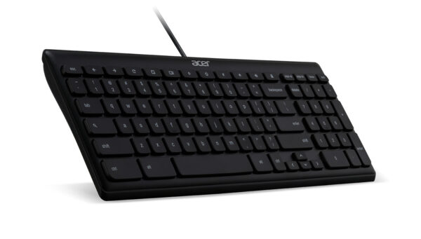 Acer GP.KBD11.00Z toetsenbord Kantoor USB AZERTY Belgisch Zwart - Afbeelding 3