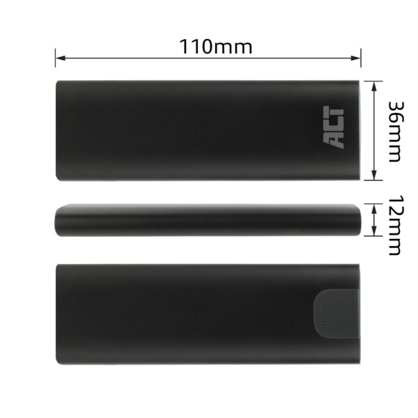ACT USB-C M.2 NVMe / PCIe SSD Behuizing, tool-free - Afbeelding 9