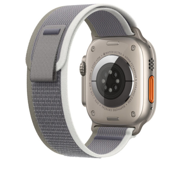Apple MT5Y3ZM/A slimme draagbare accessoire Band Groen, Grijs Nylon, Gerecycled polyester, Titanium, Spandex - Afbeelding 4
