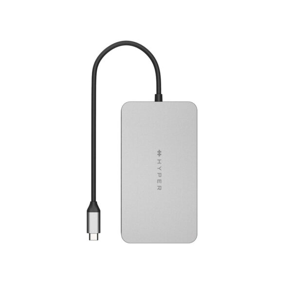 Targus DUEL HDMI 10-IN1 USB 3.2 Gen 1 (3.1 Gen 1) Type-C Roestvrijstaal - Afbeelding 2