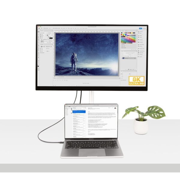 StarTech.com 50cm Thunderbolt 4 Kabel, 40Gbps, 100W PD, 4K/8K Video, Intel-Certified Thunderbolt Kabel, Compatibel met USB4/Thun - Afbeelding 5