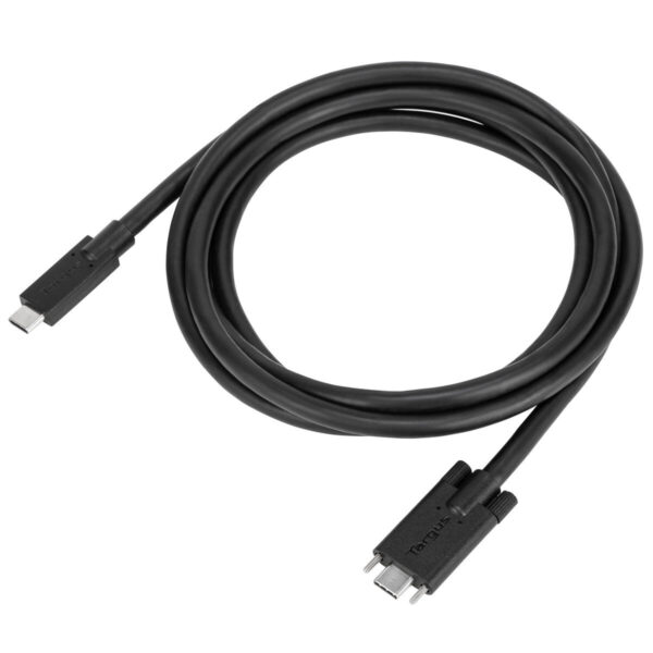 Targus ACC1122GLX USB-kabel USB 3.2 Gen 1 (3.1 Gen 1) 1,8 m USB C Zwart - Afbeelding 4