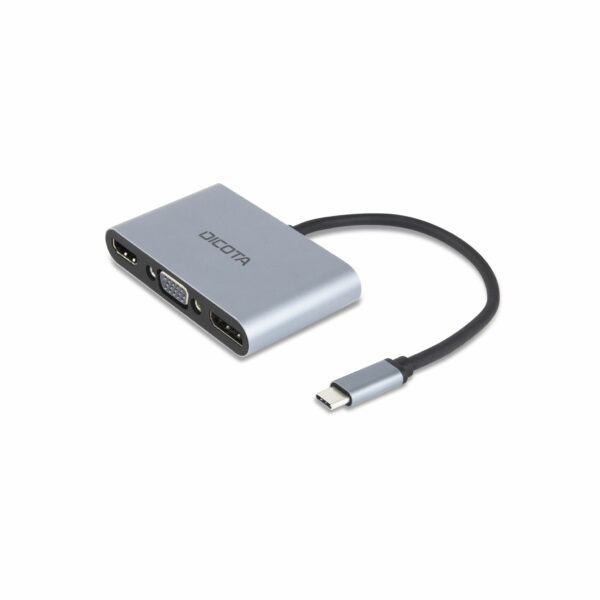 DICOTA D32064 dockingstation voor mobiel apparaat Tablet/smartphone/laptop Zilver - Afbeelding 5