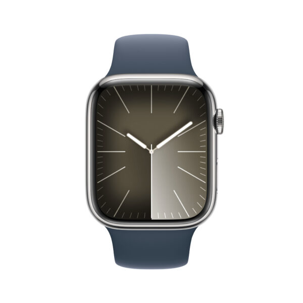 Apple Watch Series 9 45 mm Digitaal 396 x 484 Pixels Touchscreen 4G Zilver Wifi GPS - Afbeelding 2