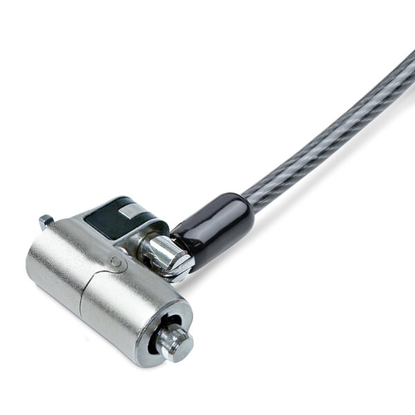 StarTech.com NANOK-LAPTOP-LOCK kabelslot Zwart, Zilver 2 m - Afbeelding 3